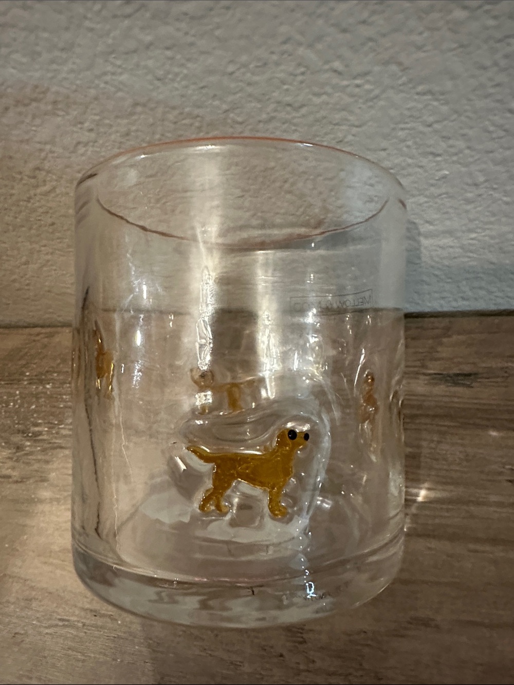 New! Golden Retriever Icon Juice Glass